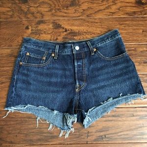 Levi’s 501 Denim Cutoff Shorts